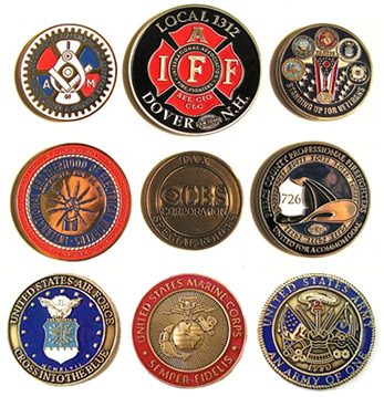 Union Made Challenge Coins